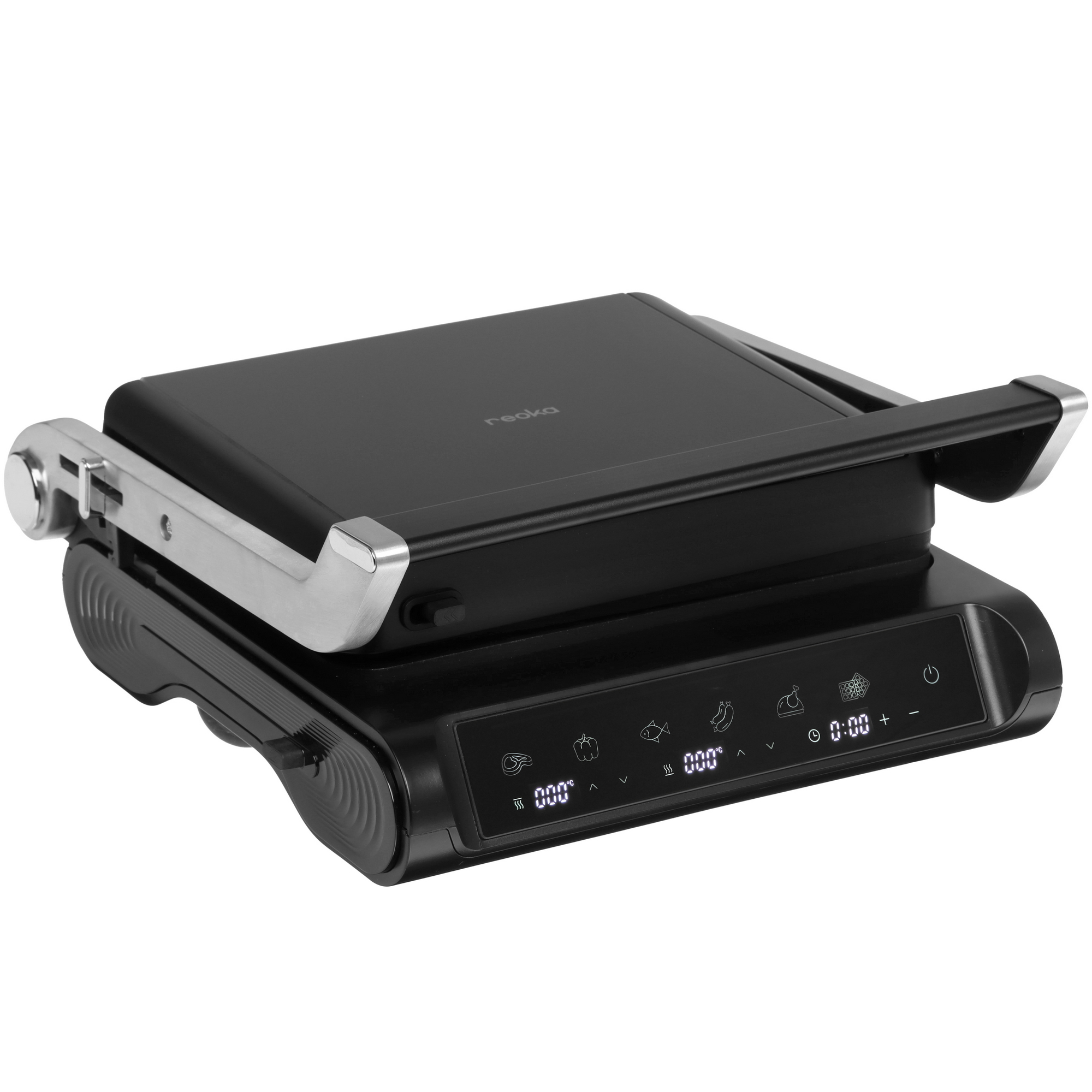 9198629 Гриль Reoka RKG-D223 черный STDN-0151610