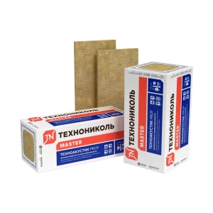 Звукоизоляция Технониколь ТехноАкустик Prof 50 мм 6 шт 600x1200 мм 4.32 м² 89031550 STLM-2154570