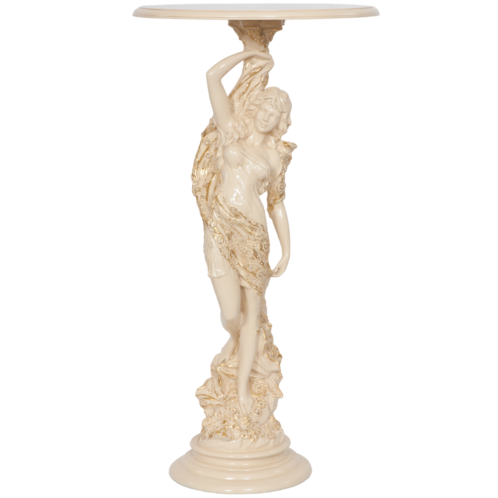 13057,11486 Подставка декоративная Изабель Айвори BOGACHO 4627138200384, 4627138232149