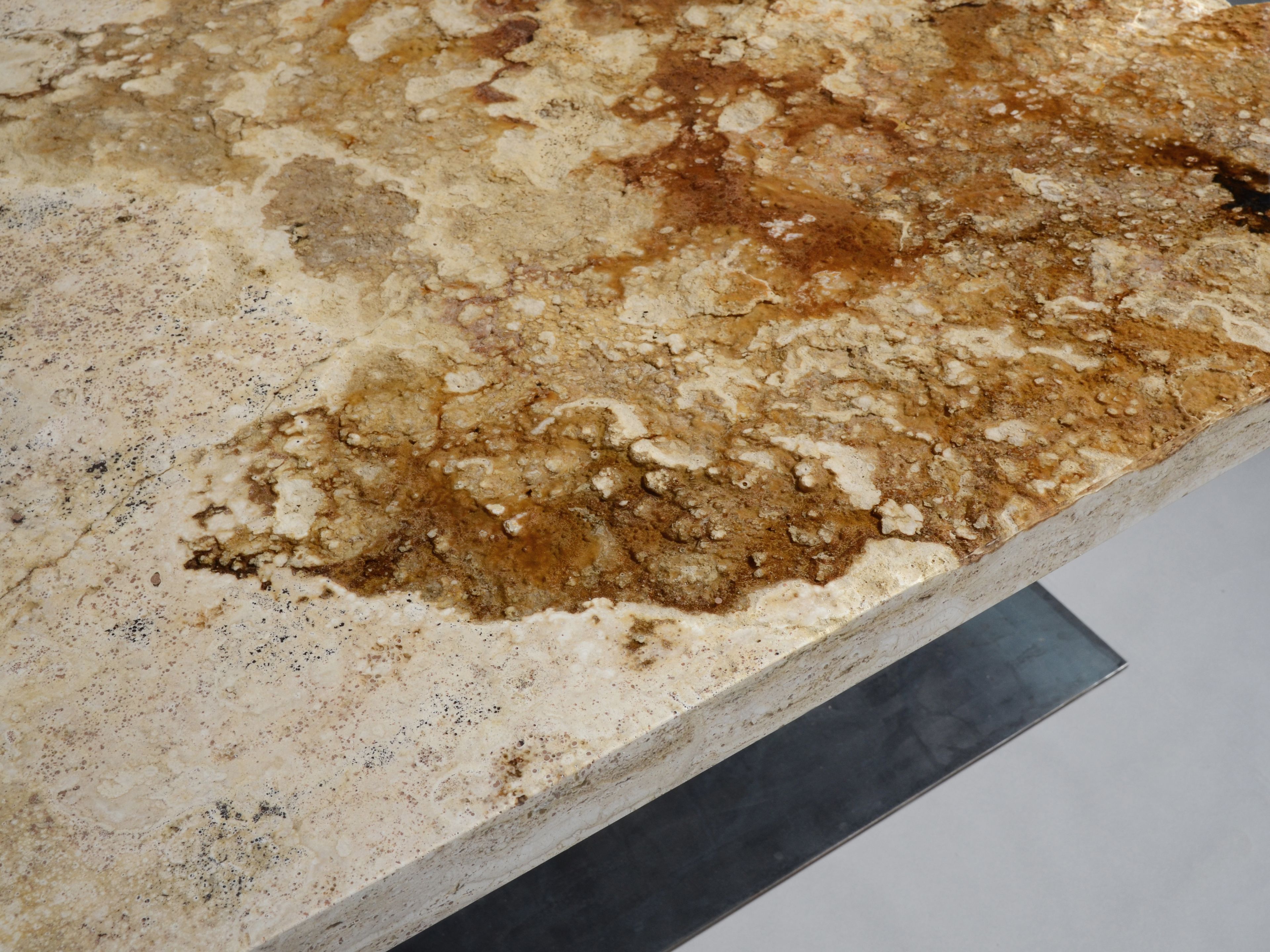 Прямоугольный обеденный стол из травертина от Rapolano alcarol Bedrock ARCH-00048666 - Вид №15