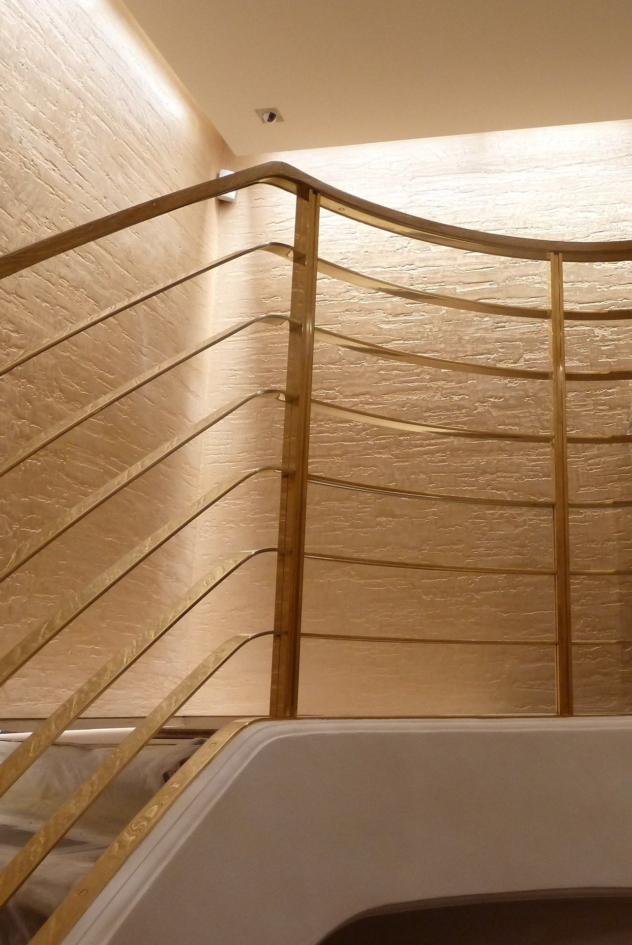 Латунные перила для лестницы YDF Parapetto in ottone ARCH-00090899 - Вид №1