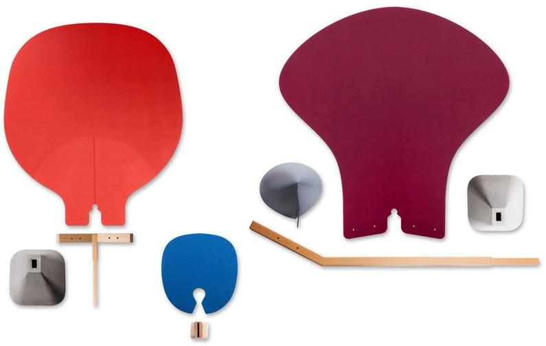 True Design Звукопоглощающая перегородка из войлока Pincettes sun-id-1500035 - Вид №4