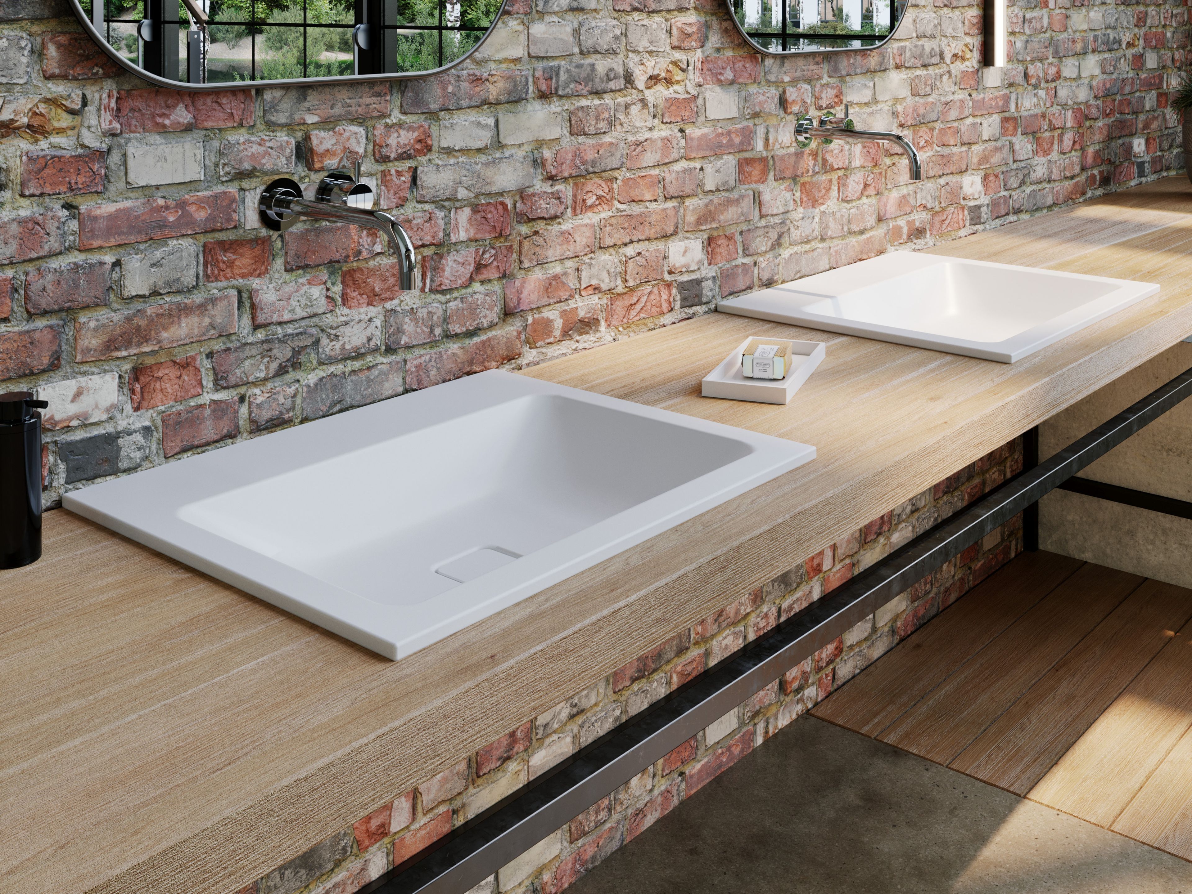 Встраиваемый умывальник из эмалированной стали KALDEWEI конус ARCH-00013626