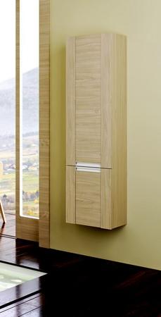 Simphony пенал подвесной левый, цвет дуб сонома, Sim.05.04/L/DS AQWELLA Symphony sun-id-277822 - Вид №1