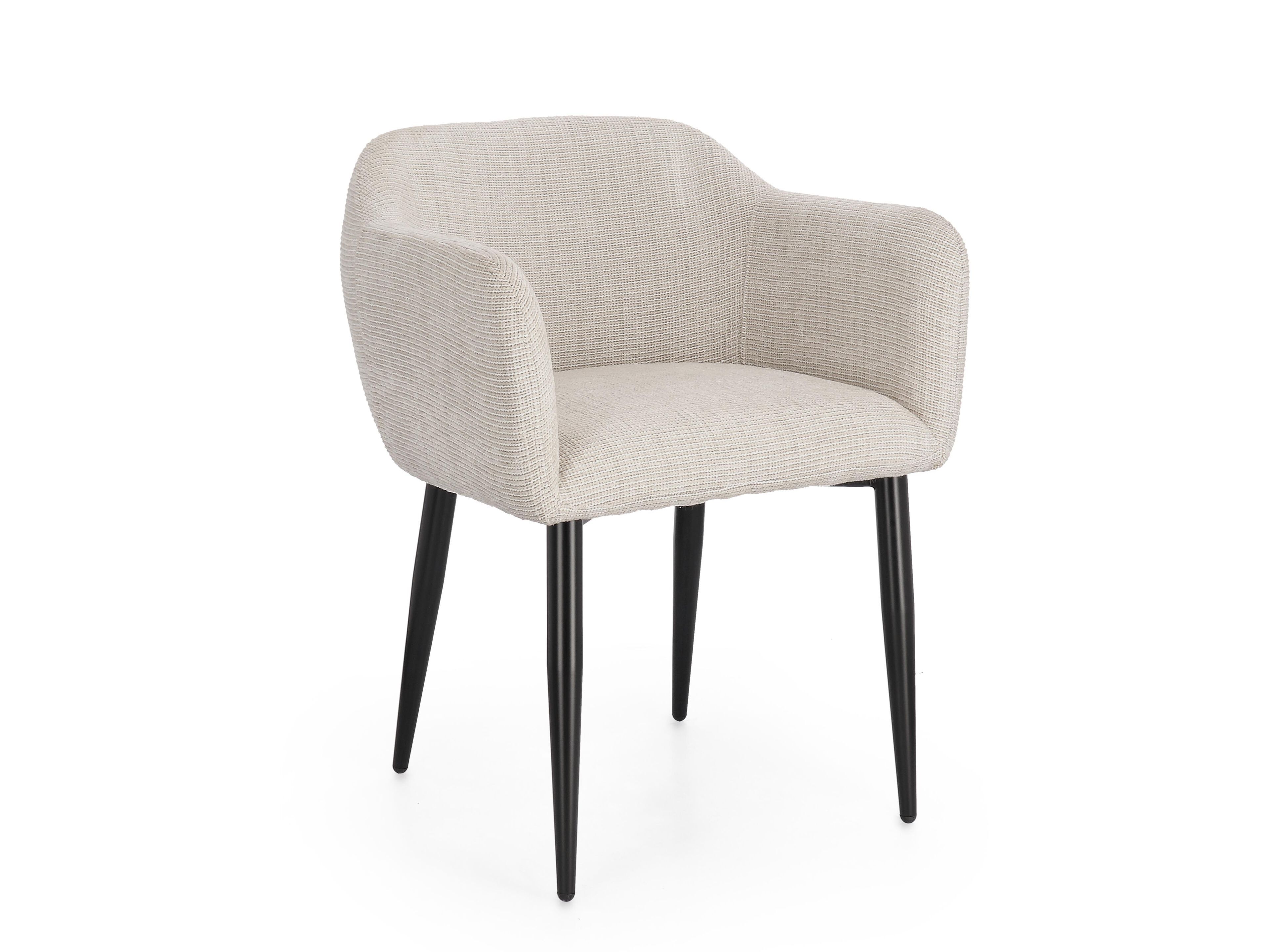 Мягкий тканевый стул с подлокотниками BIZZOTTO KATI ARCH-00104011