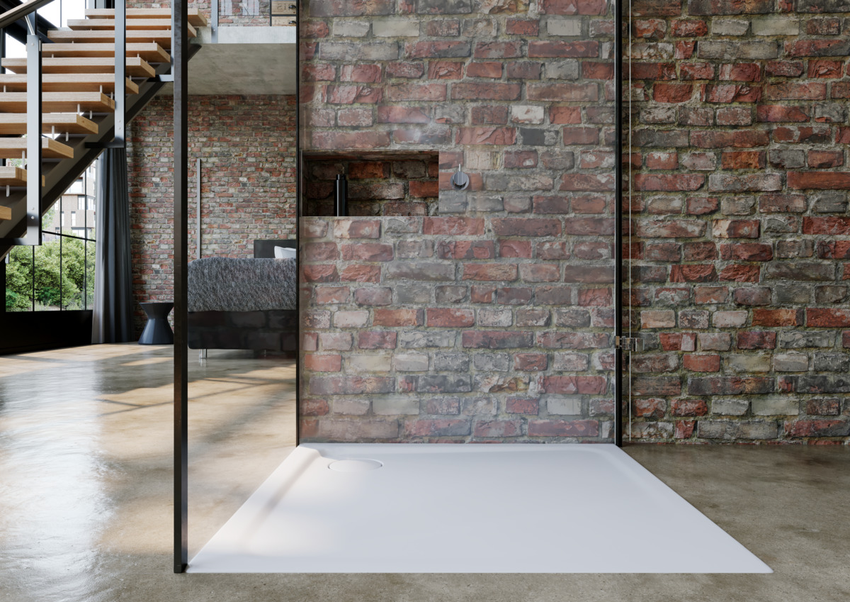 Душевой поддон KALDEWEI Сталь эмалированная 486-2 450 теплый серый 80 486-2450 - Вид №4