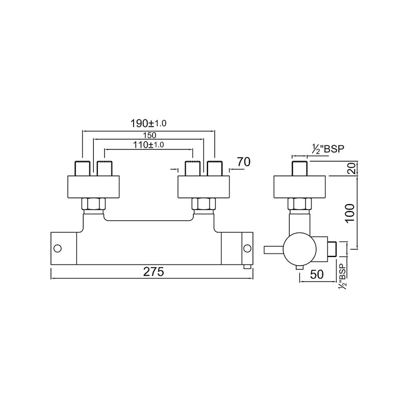 FLR-CHR-5655 Смеситель Jaquar Florentine Santreyd - Вид №1