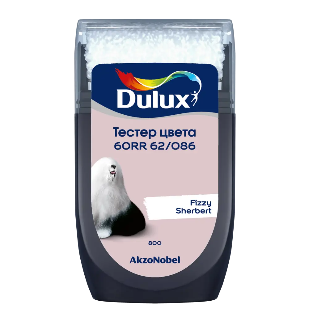 Тестер краски для стен Dulux 60RR 62/086 Fizzy Sherbert 30 мл STLM-2087563 - Вид №1