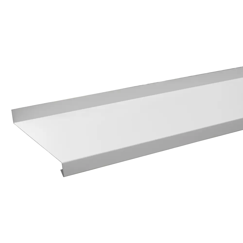 Отлив оцинкованный 160x2000 мм белый Santreyd STLM-2092246