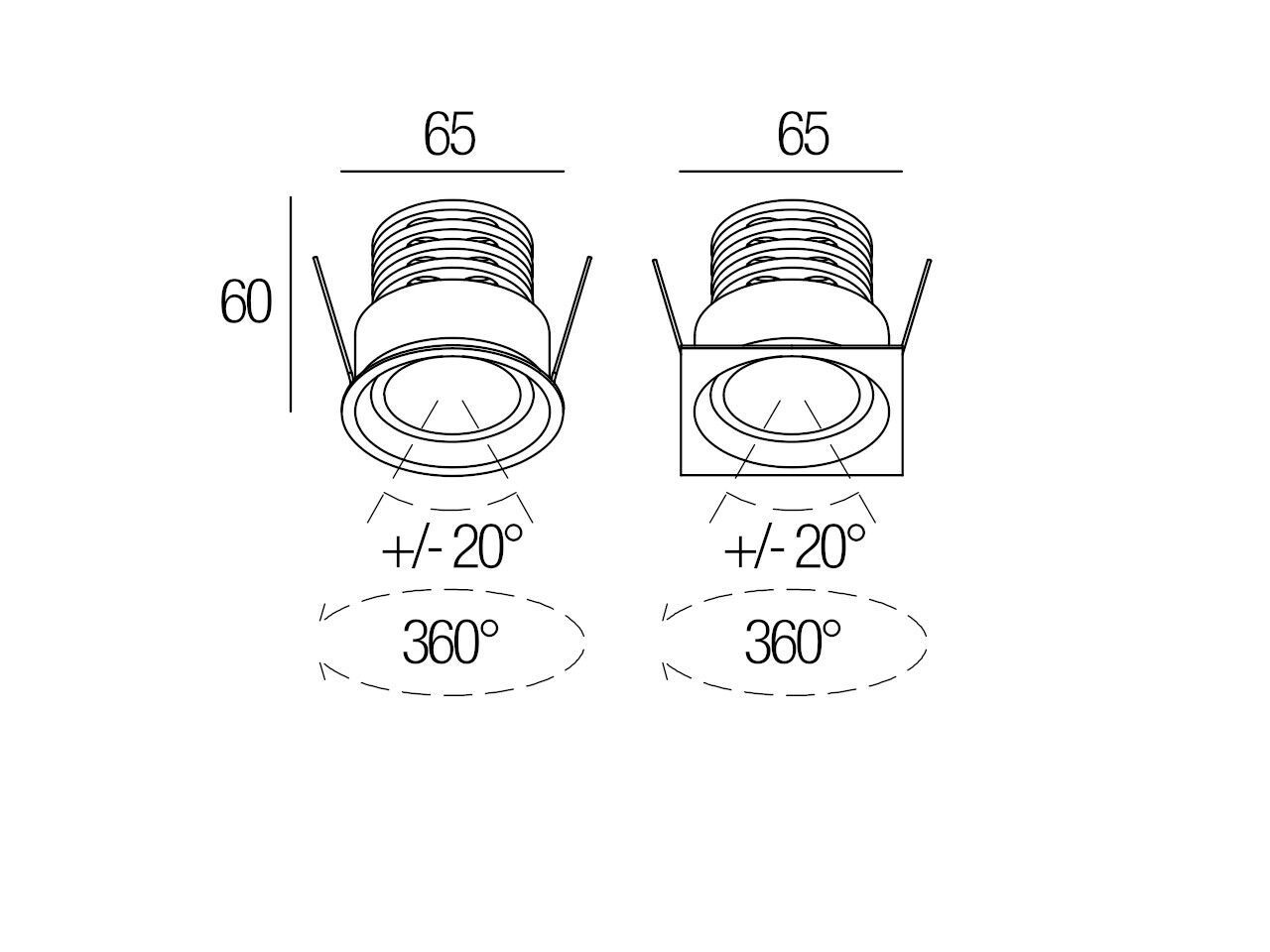 Регулируемый светодиодный прожектор Flexalighting PLEXUS 10 ARCH-00048794 - Вид №2