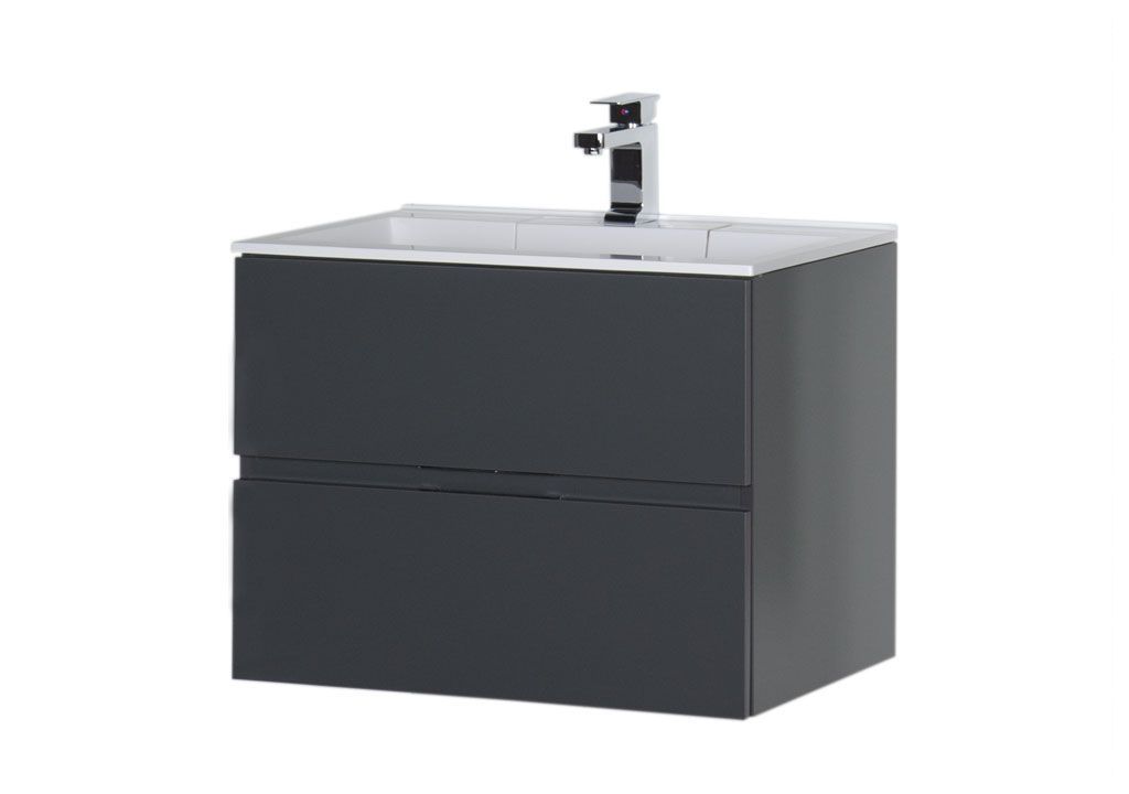 Тумба с раковиной Aquanet Алвита 70 серый антрацит 0018399200182523 - Вид №3