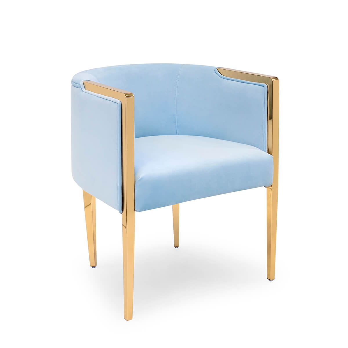 700417-84 ABHIKA СТУЛ GARDA ROUND AQUA  - Вид №4