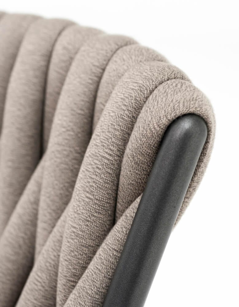 Высокий садовый стул из тика и веревки RODA Piper ARCH-00022874 - Вид №2