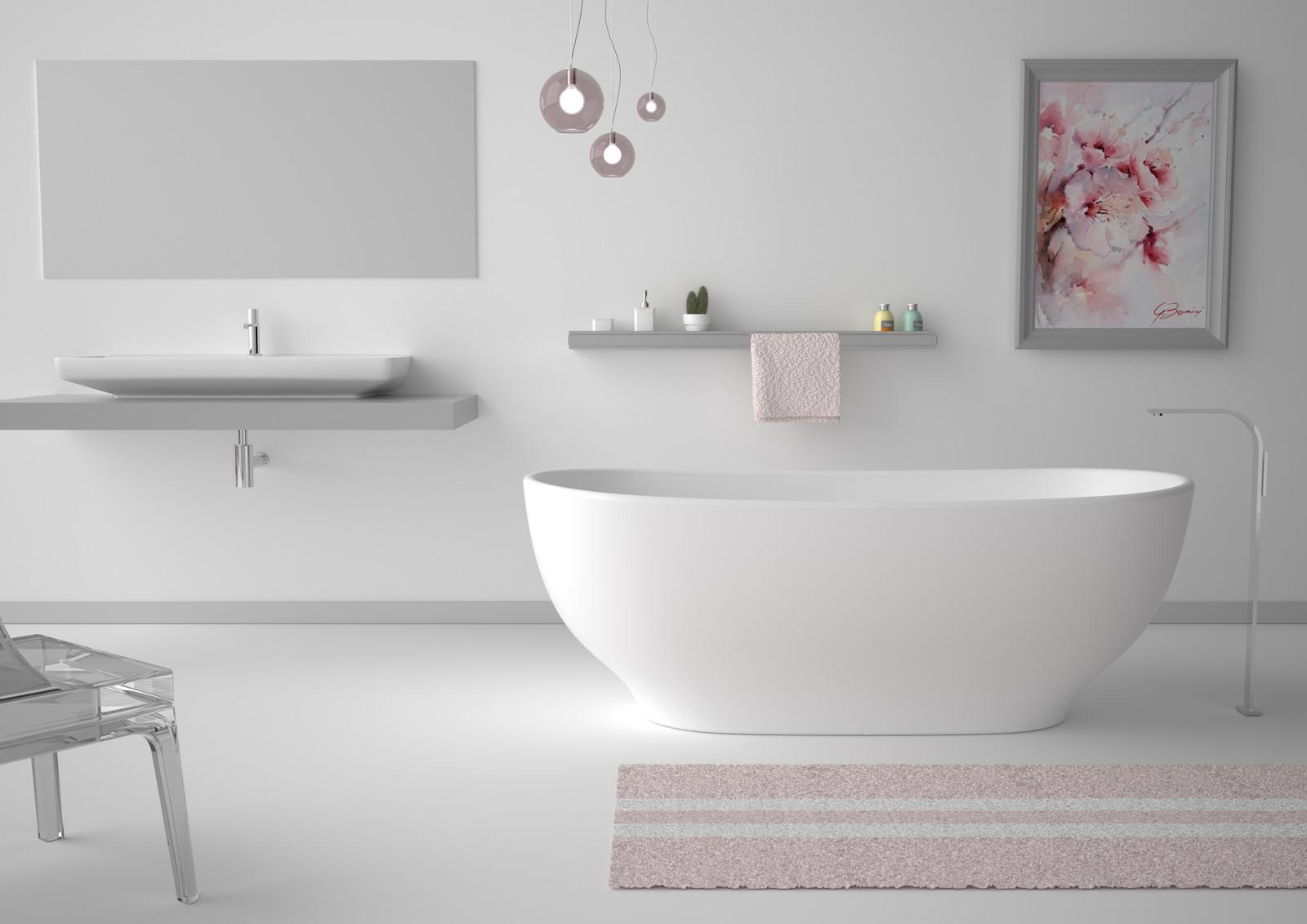 VAMO2 Акриловая ванна отдельностоящая GSG CERAMIC Moon - Вид №1