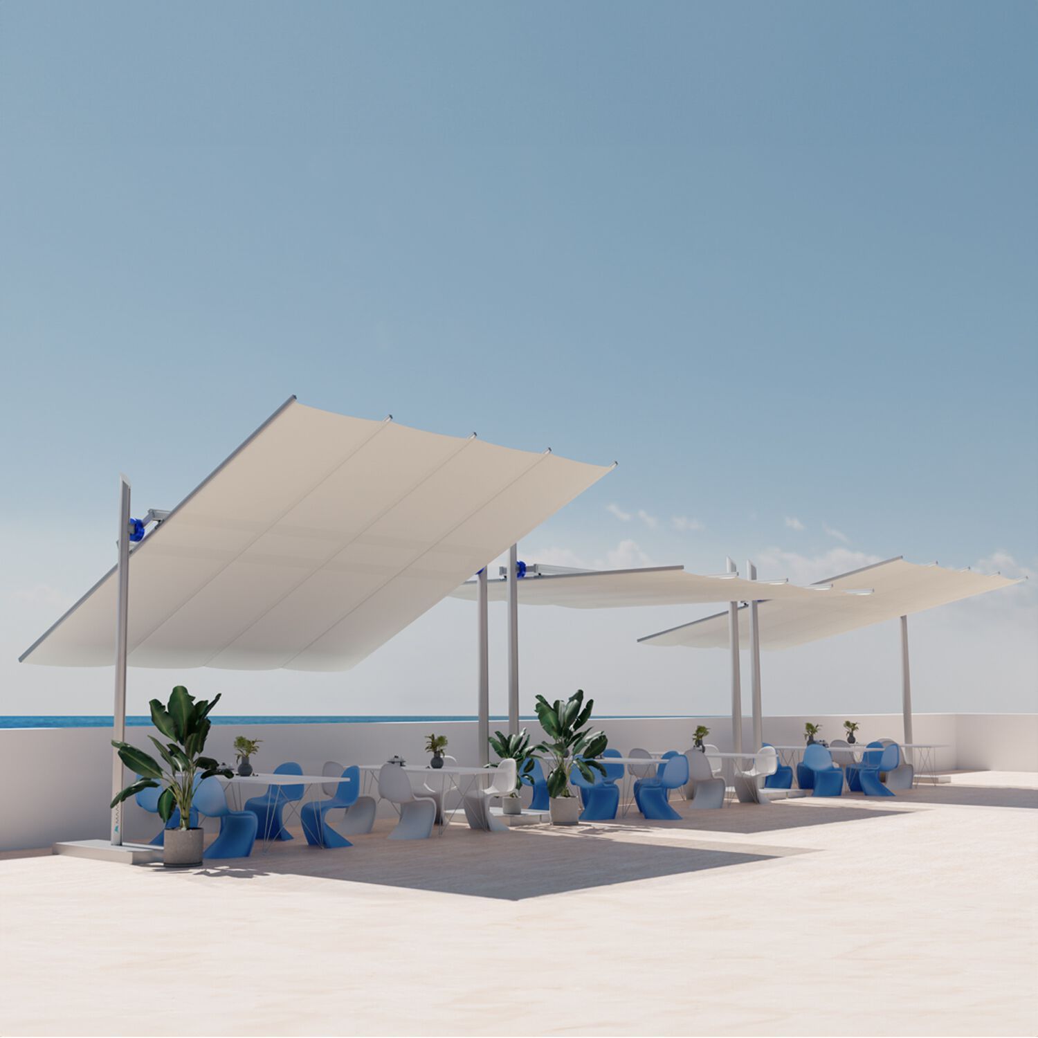 Самонесущий алюминиевый навес Maanta MAISTRA ARCH-00024682 - Вид №1