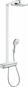 27282400 Raindance Select E Showerpipe 300 2jet EcoSmart 9 л / мин с термостатом Hansgrohe
