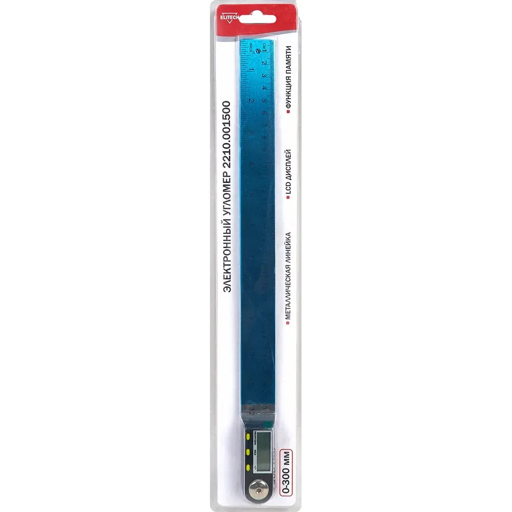 Электронный угломер Elitech с цифровым дисплеем 300 мм 89202525 STLM-0838928 - Вид №3