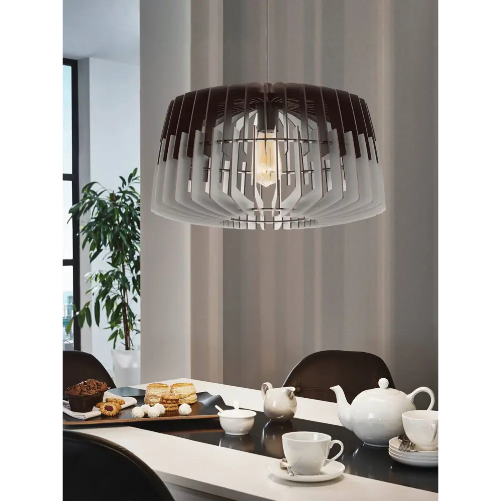 Светильник подвесной Artana под лампу темное стекло Eglo STLM-2129517 - Вид №9