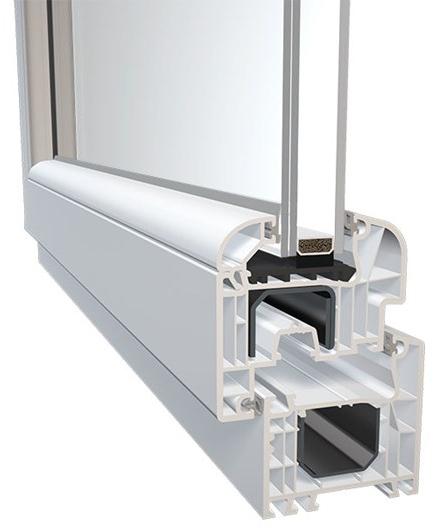 Diquigiovanni Окно с терморазрывом из алюминия и пвх Dqg 70 sun-id-1490351 - Вид №1