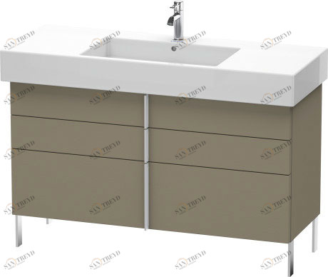 VE641501414 Тумбочка напольная Vero #VE6415 1200 x 446 мм Терра, декор Duravit