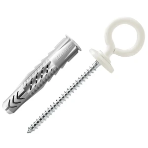 Дюбель-крюк-костыль Fischer UX OH N, 8x50 мм, нейлон, 25 шт.