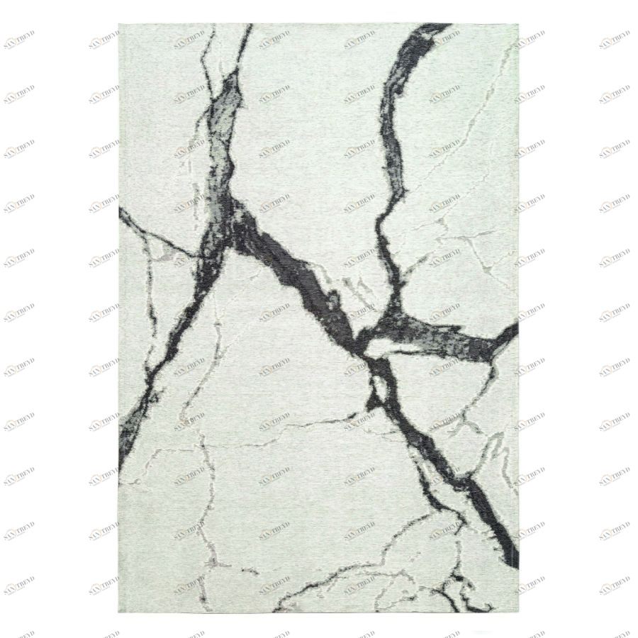 Ковер Statuario, 160х230 см, белый Carpet Decor C1143