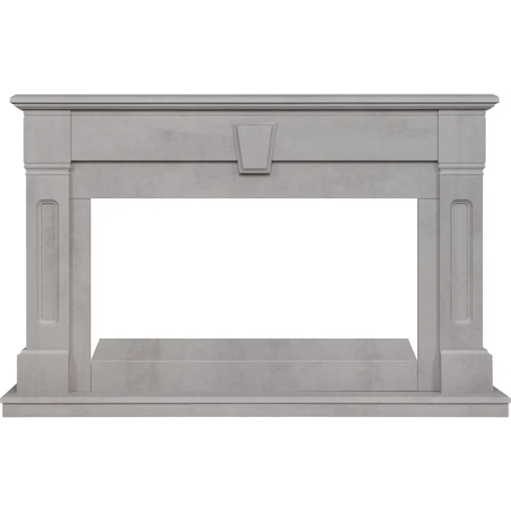 REALFLAME Kellie 36 - обрамление для электрокамина в стиле белого камня 89231561 STLM-1446012