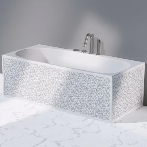 Передняя панель для ванной COVER белая