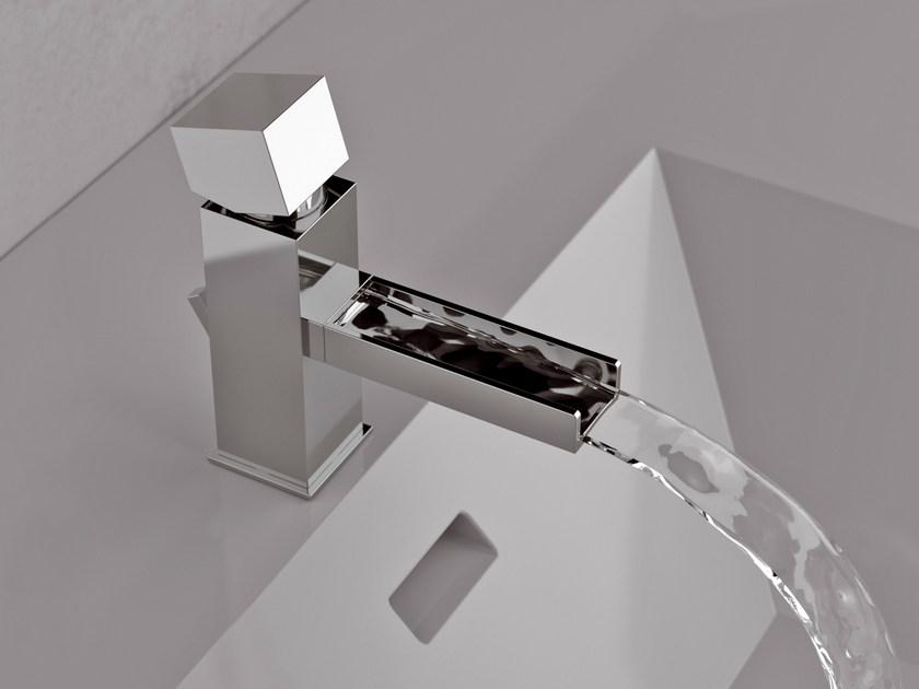 Rubinetterie Mariani Смеситель для раковины водопад без слива River 380-ri - Вид №2