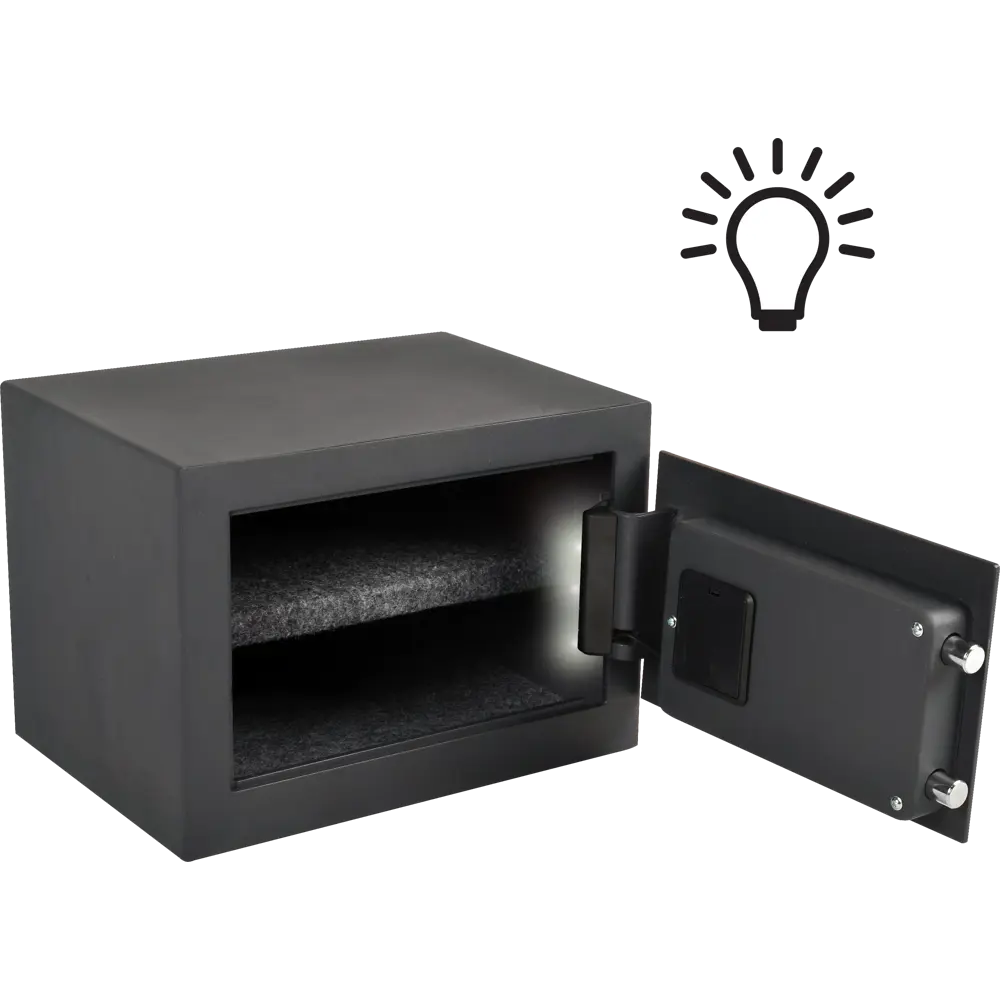 Сейф мебельный Standers N2 с электронным замком сталь 16 л STLM-2167791 - Вид №11