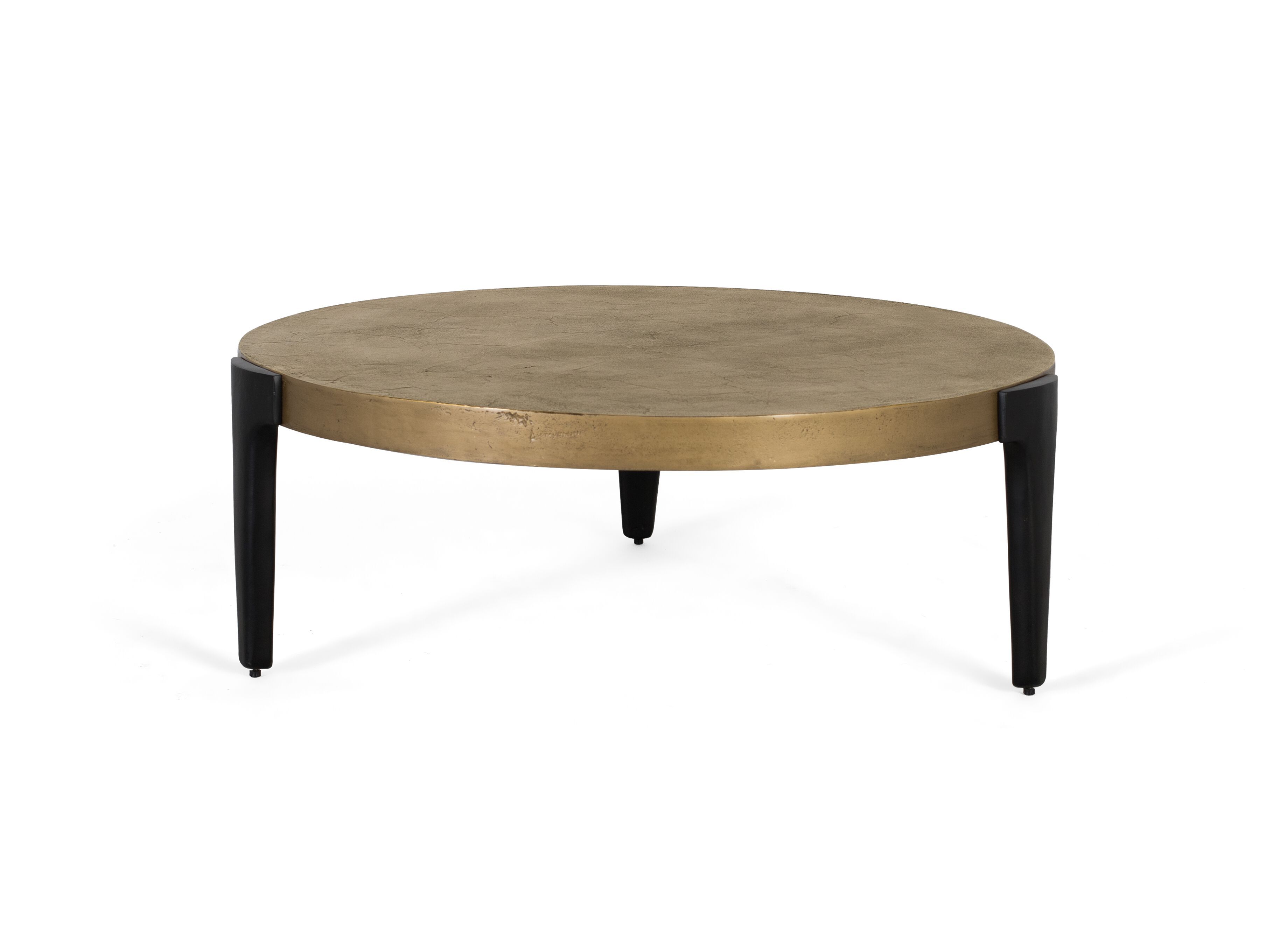 Круглый металлический журнальный столик Giner y Colomer 1623 ARCH-00043406