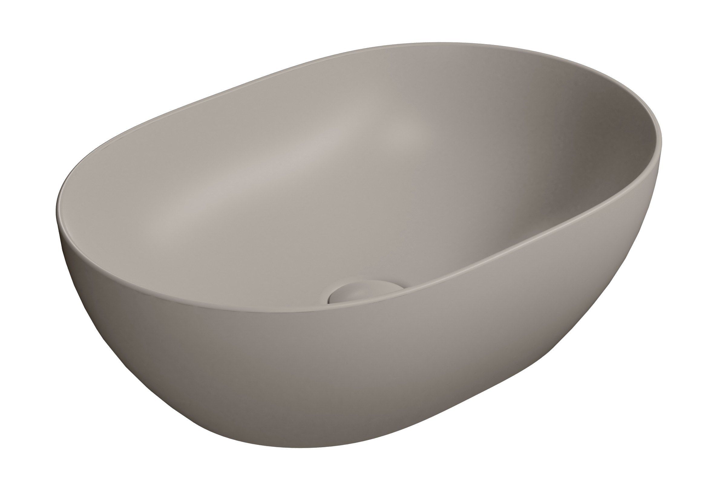 Овальный умывальник с одной столешницей GSI ceramica мода ARCH-00151106 - Вид №3