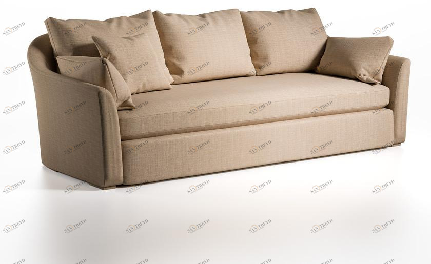 Caroti 3-х местный тканевый диван Via montenapoleone 2040 