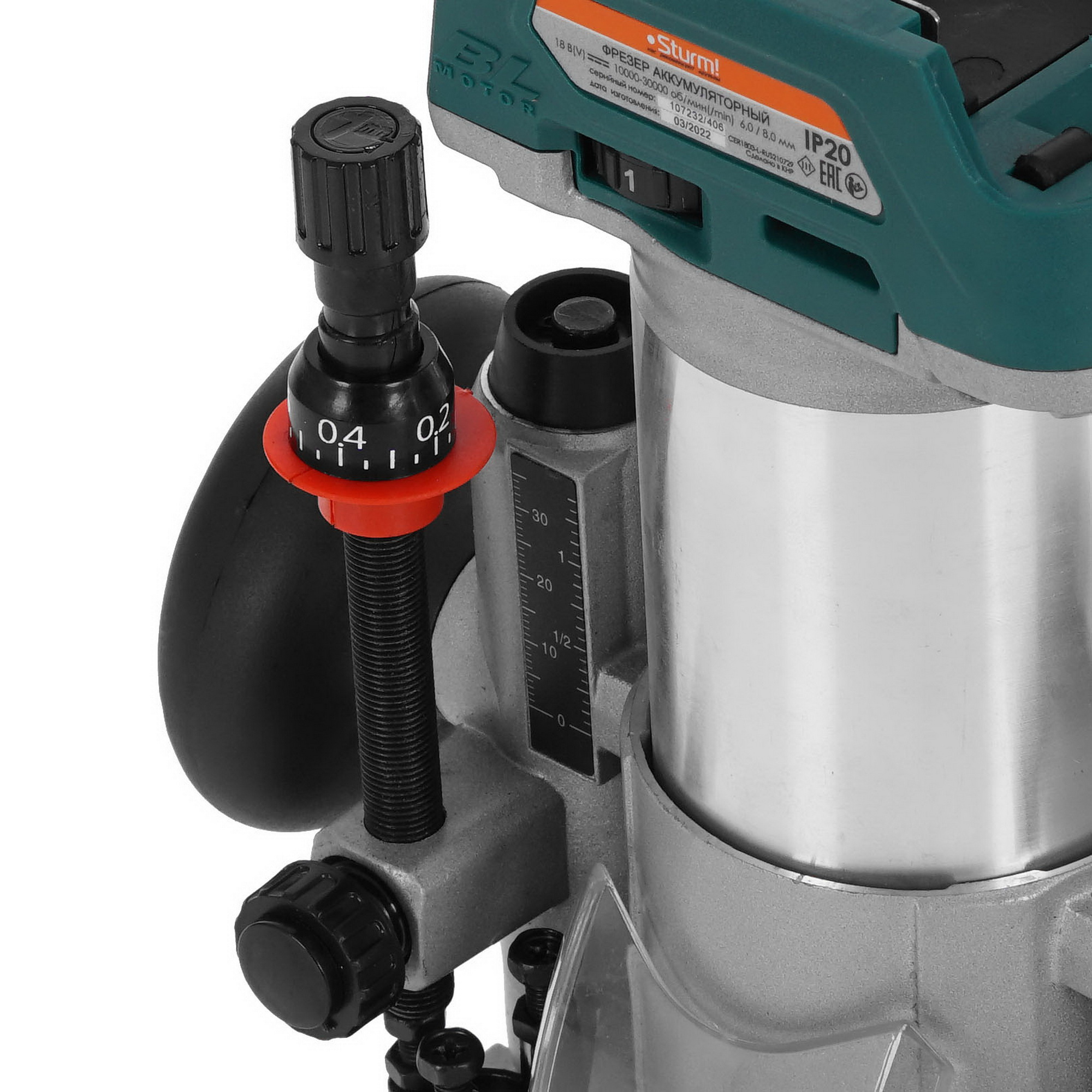 Фрезер Sturm! CER1803 1BatterySystem 18V  , Без ЗУ, Без АКБ 9938078 STDN-0128134 - Вид №4