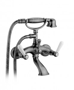 19526-22526-17526-21526-23526 Внешний смеситель для ванны и душа с душевым комплектом. Bongio Oxford Lux