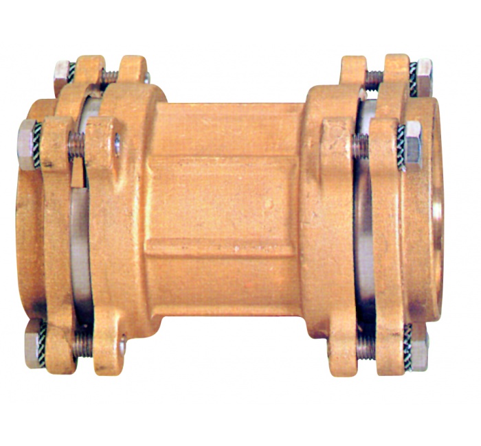 GENEBRE 0020 06 Двойной соединитель с прямой муфтой  - Вид №1