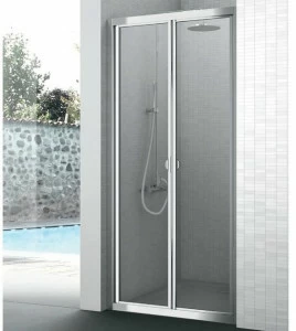 Gruppo Geromin Хрустальный душевой бокс с откидной дверцей Flow