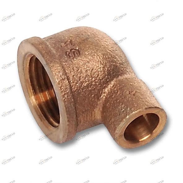 140901212 SANHA 4090G угловой переход ВП-ВР, бронза 12x1/2 мм 