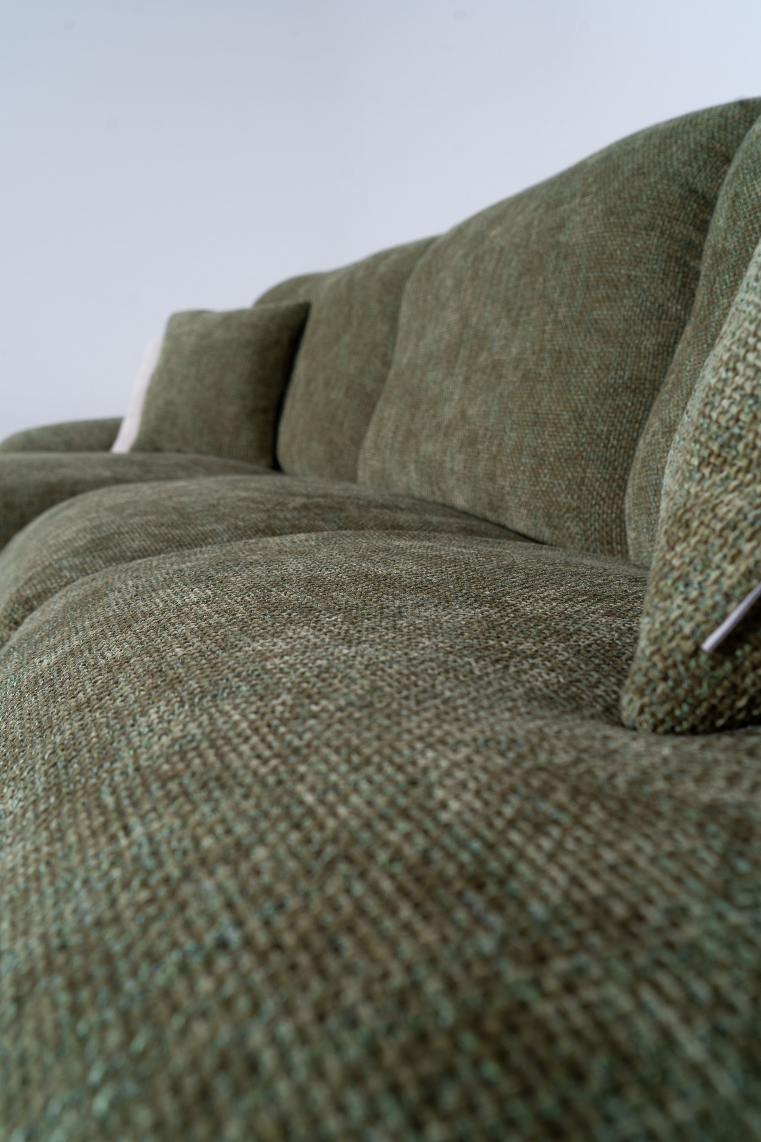 Тканевый диван с полуостровом Mantellassi 1926 Beluga ARCH-00044756 - Вид №4