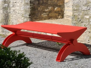 BENKERT BANKE Скамья из нержавеющей стали без спинки Siardo