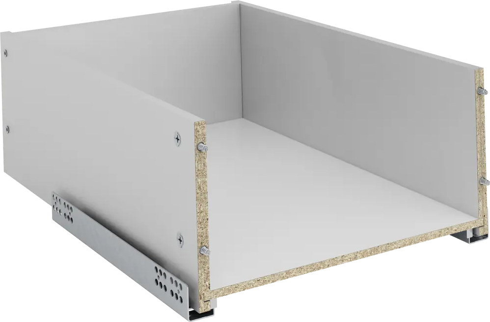 DELINIA ID — Выдвижной ящик с системой плавного закрывания, серый 86138588