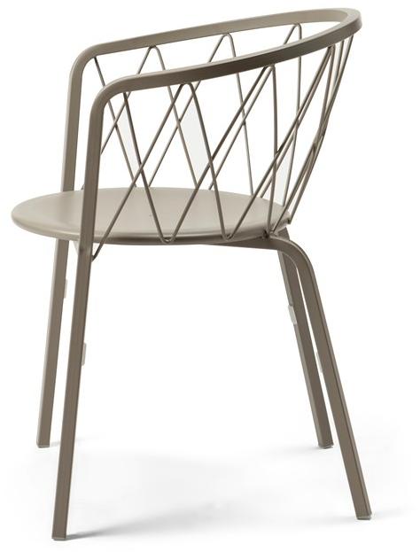 Vermobil Штабелируемый металлический садовый стул с подлокотниками Desiree De301 - Вид №8