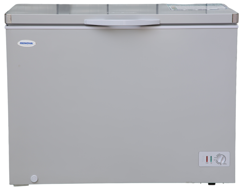 9270374 Морозильный ларь RENOVA FC-385C серебристый STDN-0100708 - Вид №3