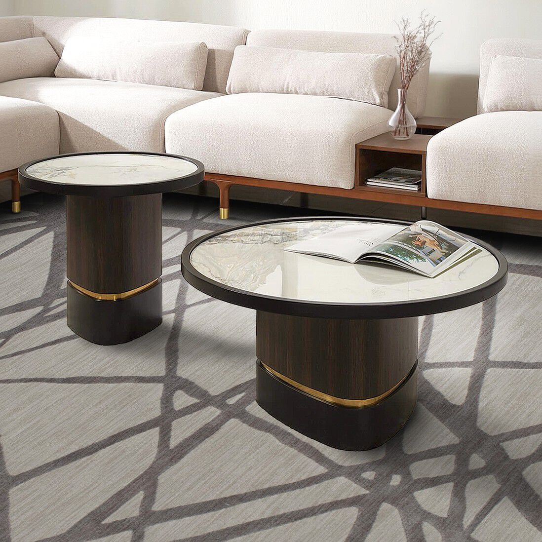 Прямоугольный ковер с рисунком Ademi Essential ARCH-00038390 - Вид №8