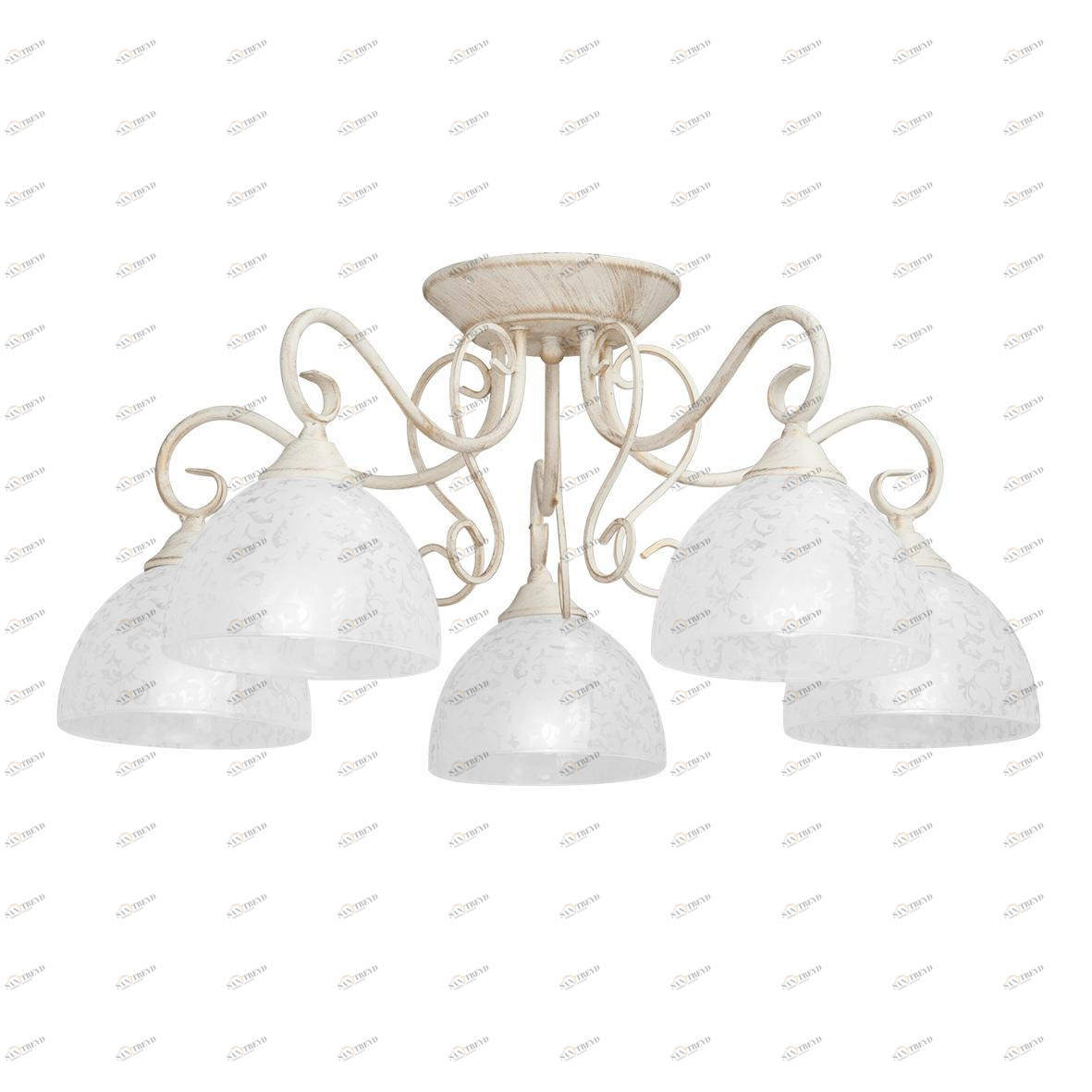 Потолочная люстра Vitaluce V3541-3/5PL VITALUCE ДИЗАЙНЕРСКИЕ 194187 Белый 