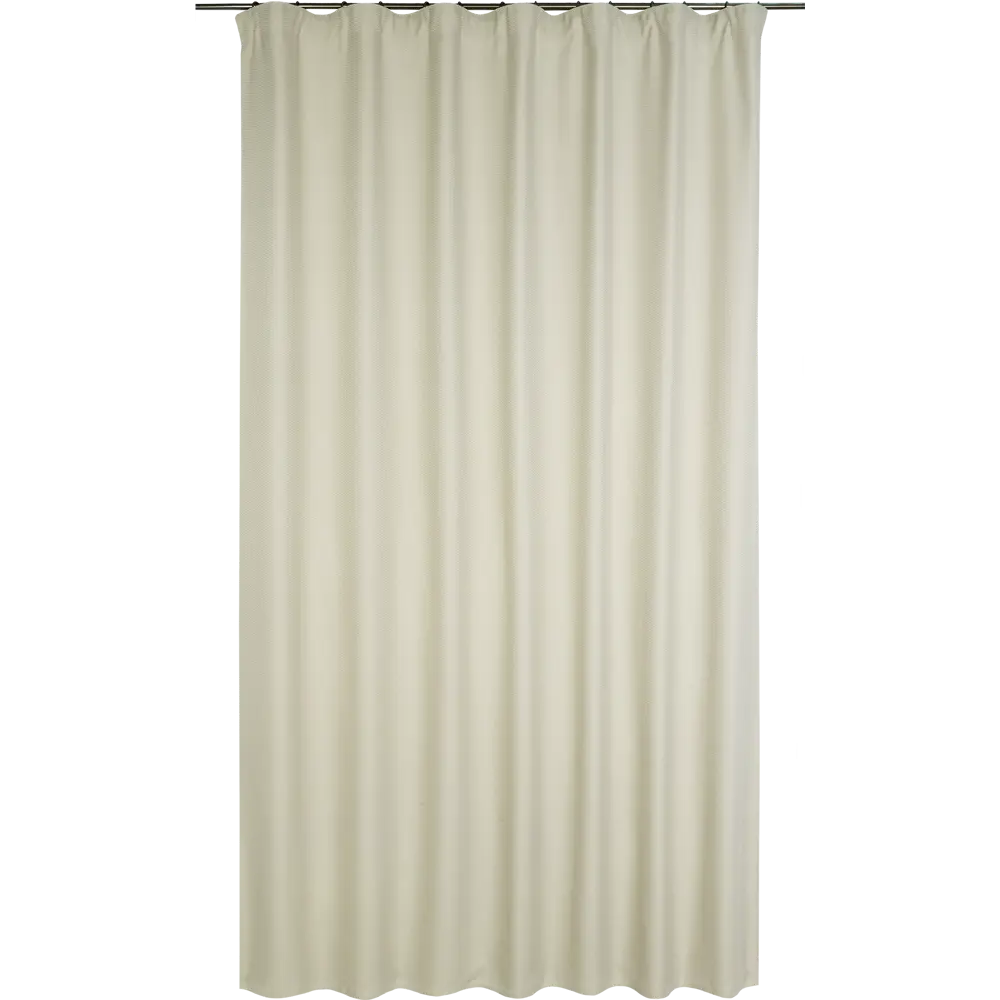 Штора на ленте Cais 200x280 см цвет кремовый 82485700 STLM-2183315 INSPIRE 