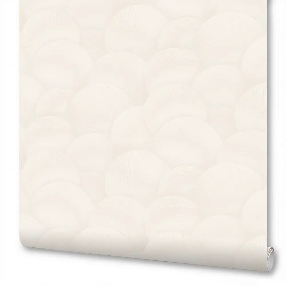 Wallsecret Sferum: флизелиновые обои с абстрактным узором в белом цвете 89400489 STLM-1572270