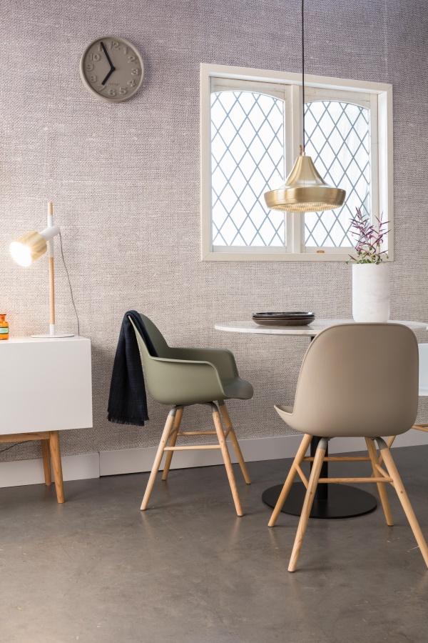 Кресло Albert Kuip белое Zuiver 1200131 - Вид №9