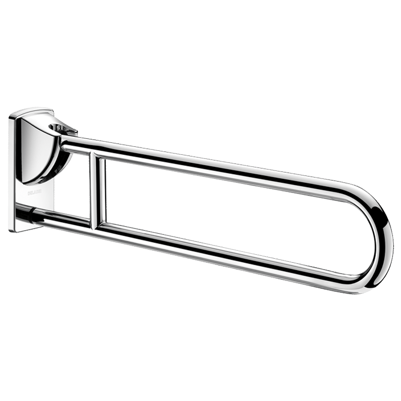 510164P Откидная опорная ручка длина 850 мм, полированная нержавеющая сталь DELABIE 