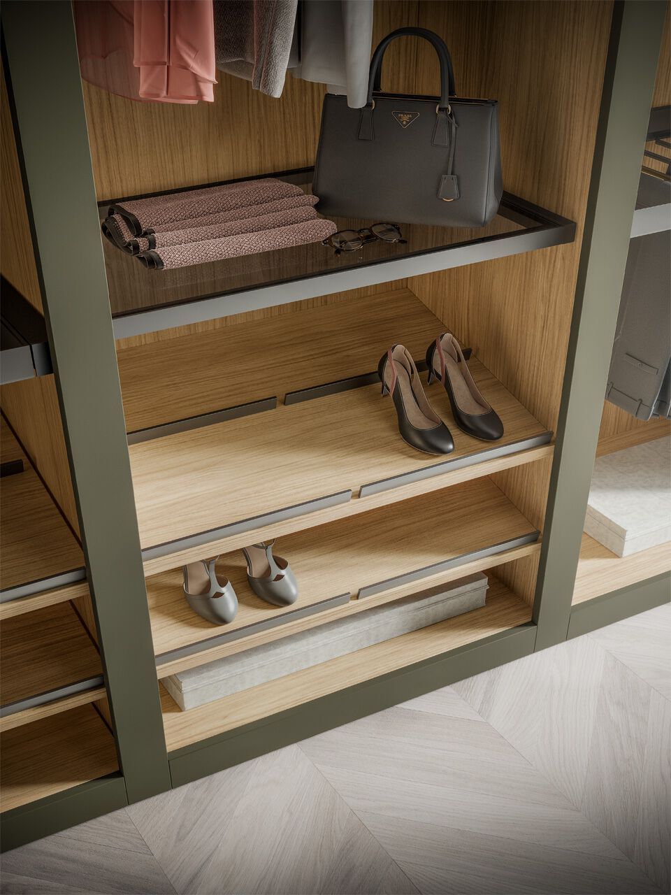 Деревянная секционная гардеробная Santalucia Mobili BOLD ARCH-00148722 - Вид №3